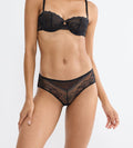 BLACK TRIUMPH COMFORT ALLURE HIPSTER BRIEF
