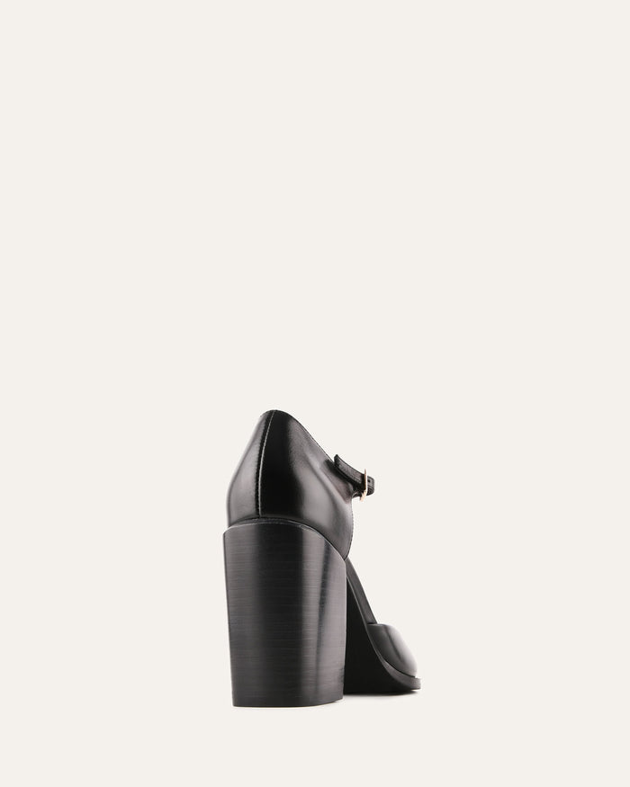 Gray sandal on a white background