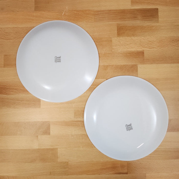 Corelle Corning Butterfly Gold 2 Salad Plate Set Ceramic 8 1/2" Floral Rim