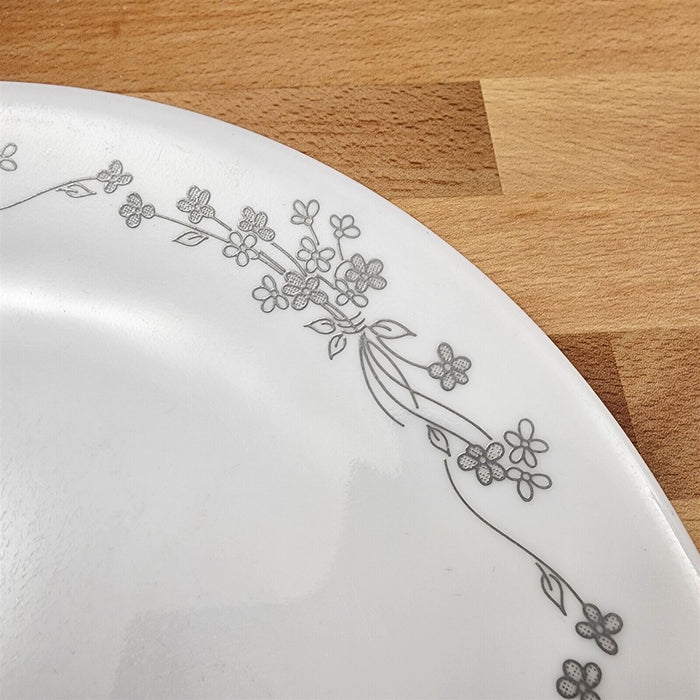Corelle Corning Ribbon Bouquet Set of 4 Bread Butter Plate Ceramic 6 3/4" Floral