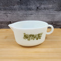 Corelle Corning Spring Blossom Gravy Boat Without Underplate Green Floral