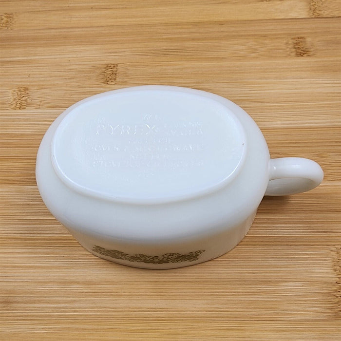 Corelle Corning Spring Blossom Gravy Boat Without Underplate Green Floral