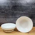 Corelle Corning Spring Blossom Set of 4 Soup Bowl 6 1/4" 16 cm Floral Rim