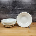 Corelle Corning Spring Blossom Set of 6 Fruit Sauce Bowl 5 1/2" 14 cm Floral Rim