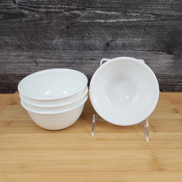 Corelle Corning White Vitrelle Set of 4 Cereal Soup Bowl 5" 12 cm