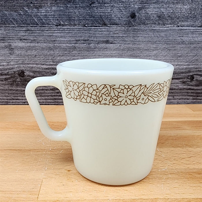 Corelle Corning Woodland Brown Coffee Cup Set of 4 Mugs