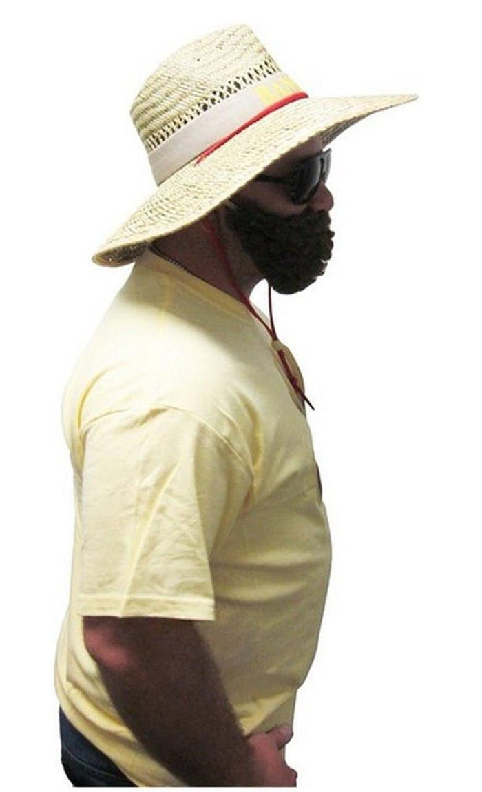 Costume Synthetic Brown Beard & Mustache-tvso