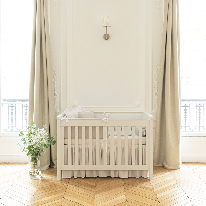 Cot and bed skirt