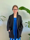 Cotton Jacket, kinomo style - Black