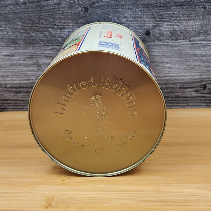 Cracker Jack Tin Nostalgic Confection Advertising Limited Edition 1990 Empty