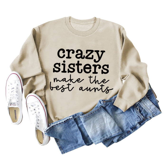 Crazy Sisters Make Bottoming Long-sleeved Shirt Large Size Sweater