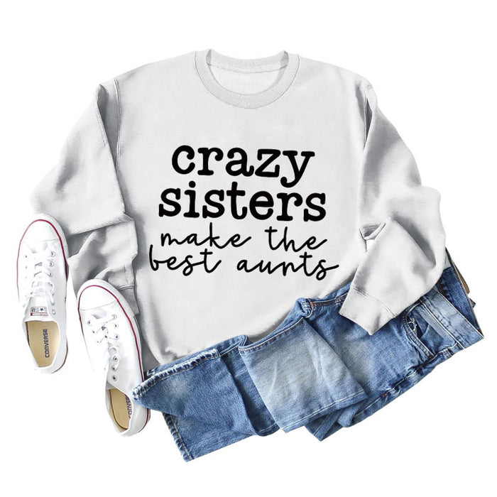 Crazy Sisters Make Bottoming Long-sleeved Shirt Large Size Sweater