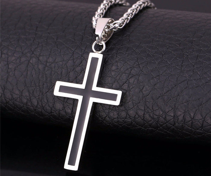 Cross Pendant Chain Necklace