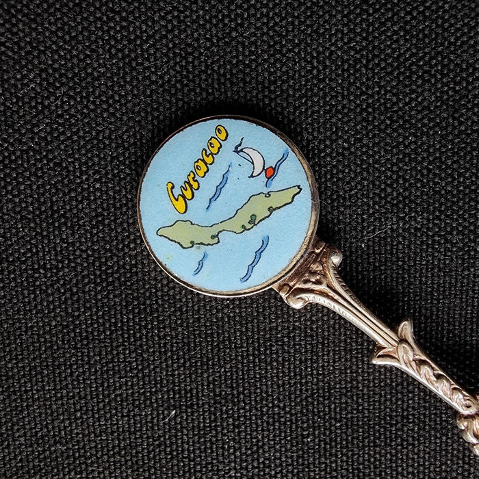 Curacao Island Collectible Souvenir Spoon 4.5 Inch