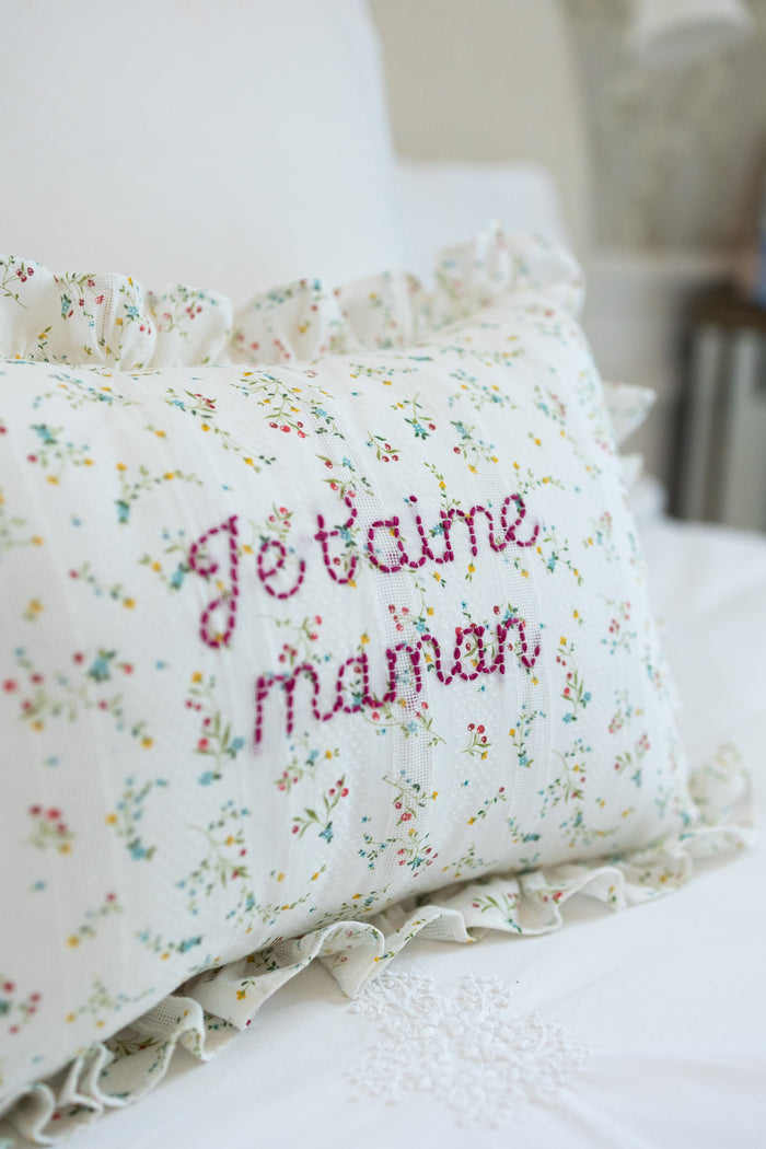 Cushion cover - Cherry Flowers