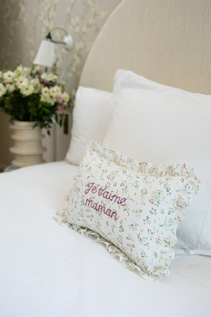 Cushion cover - Cherry Flowers