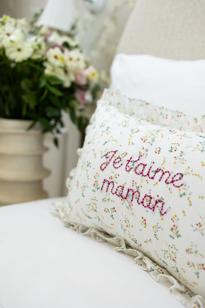 Cushion cover - Cherry Flowers