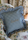 Cushion cover - Vichy Dark Green