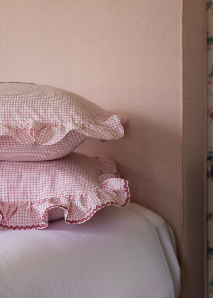 Cushion cover - Vichy Pink
