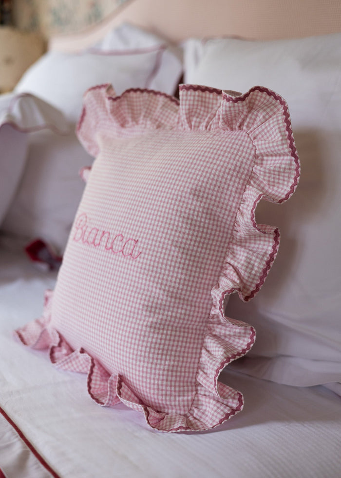 Cushion cover - Vichy Pink