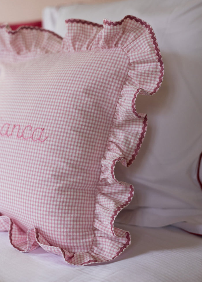 Cushion cover - Vichy Pink