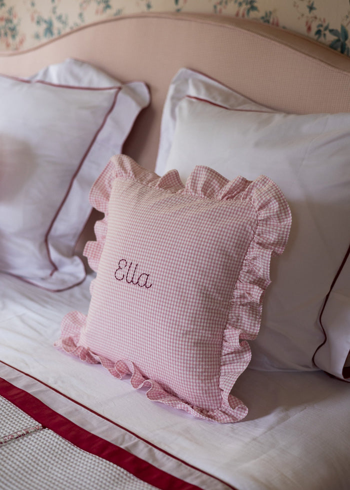 Cushion cover - Vichy Pink
