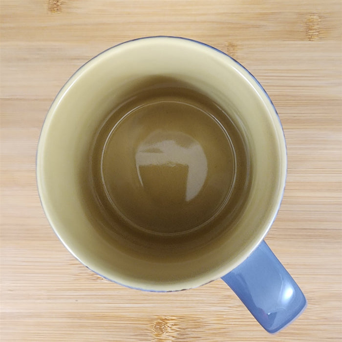 Dad Inspirational Coffee Mug Ceramic Embossed Gray Cup Blue Sky Father’s Day