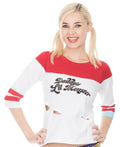 Daddy's Little Monster Raglan T-shirt-tvso