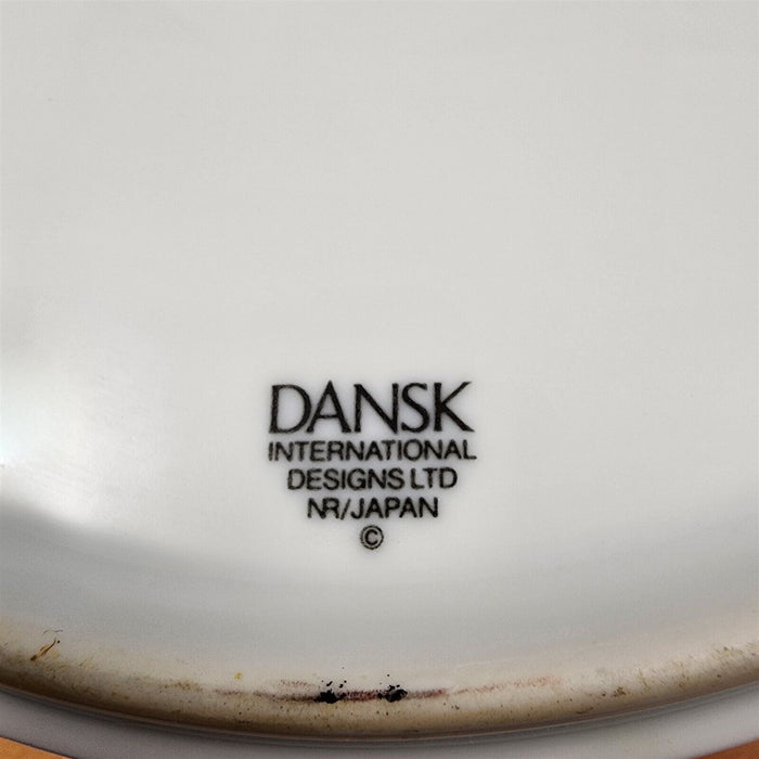 Dansk Bayberry Blue Casserole Dish with Cover Lid 2 Qt Bowl Japan Ceramic