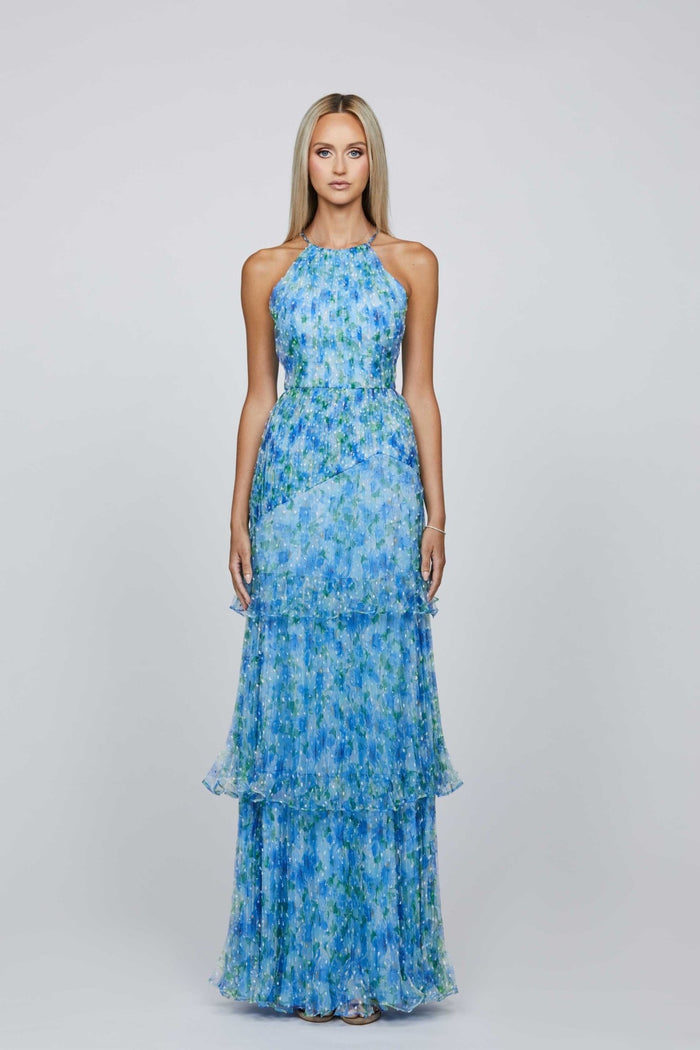 Deera Tiered Organza Gown - SODA Fashion Haus