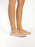 Dezi Milk Sandal - SODA Fashion Haus