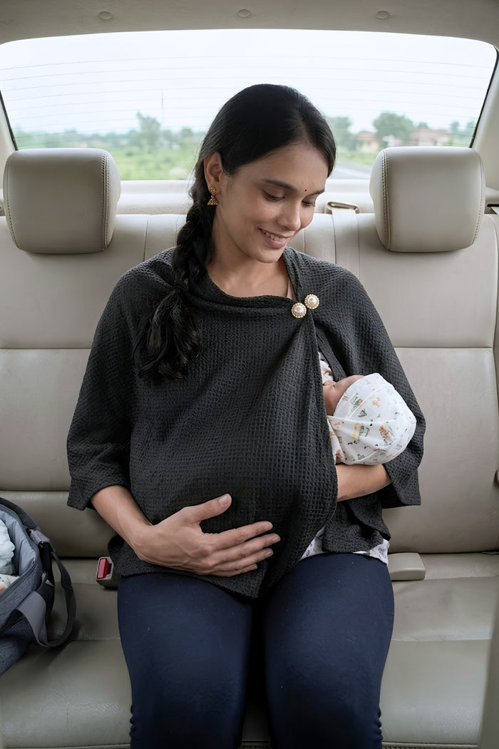 Diana Nursing Cover - Black