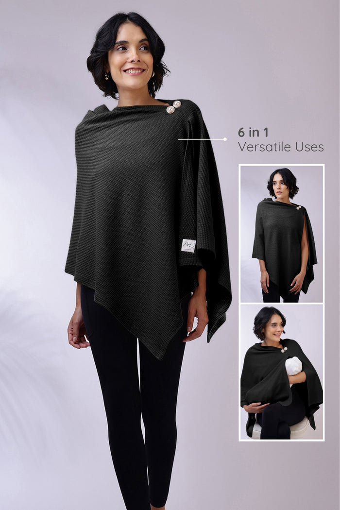 Pregnancy Diana Nursing Cover - Black