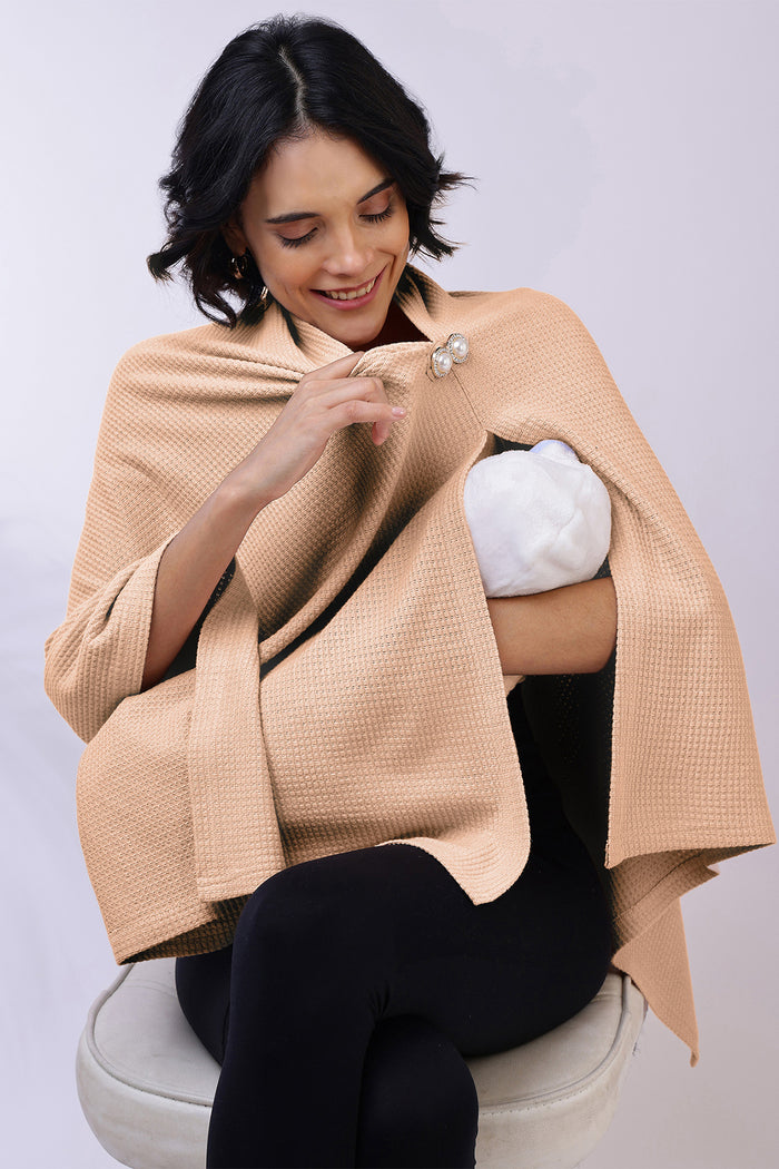 Maternity Diana Nursing Cover - Champagne