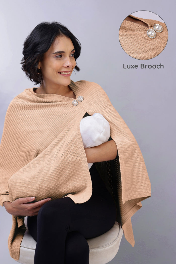 Maternity Diana Nursing Cover - Champagne
