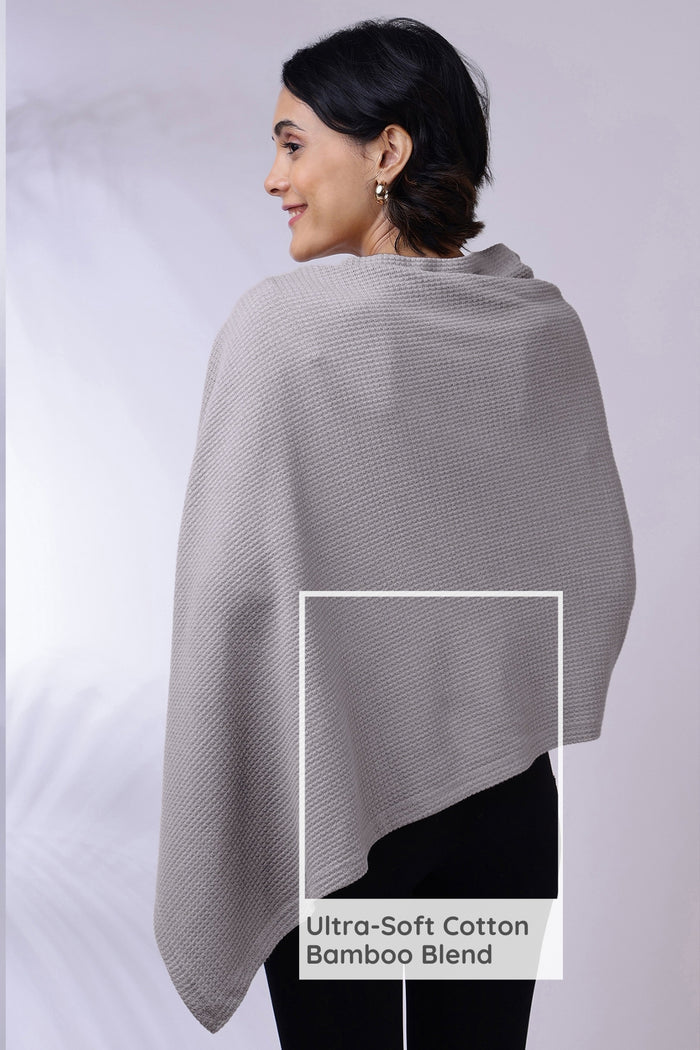 Maternity Diana Nursing Cover - Grey