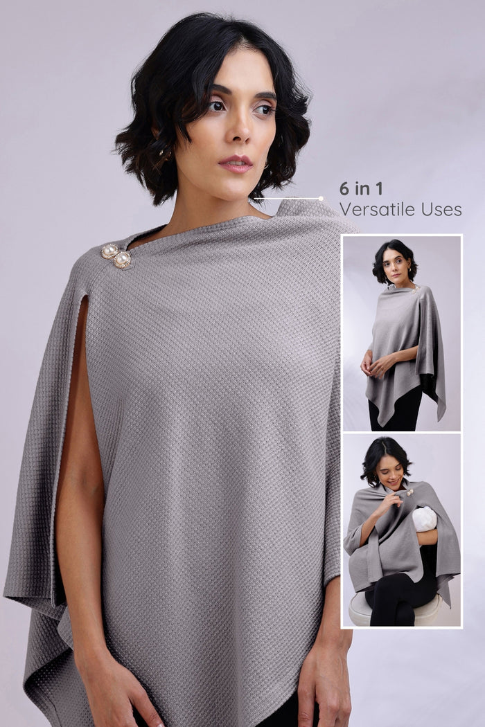 Pregnancy Diana Nursing Cover - Grey