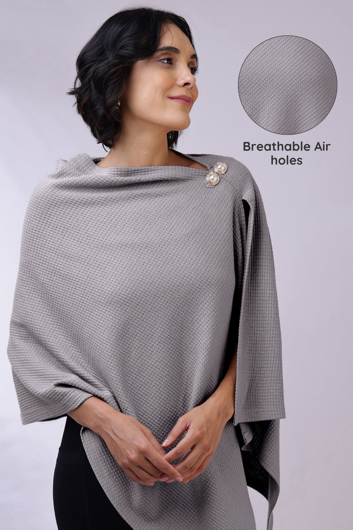 Diana Nursing Cover - Grey