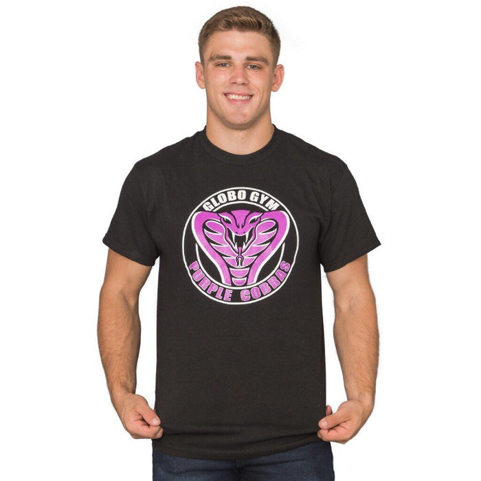 Dodgeball Globo Gym Purple Cobras T-shirt-tvso