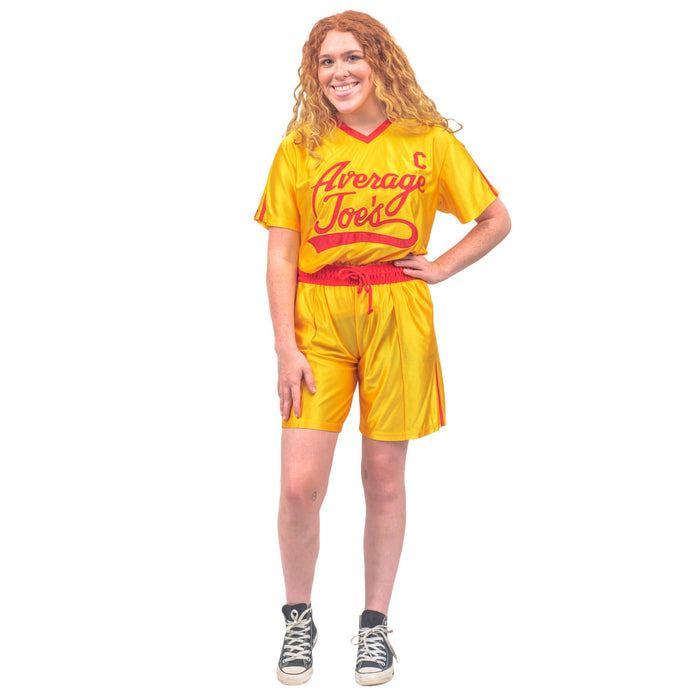 Dodgeball Joe's Team Captain La Fleur Top and Shorts Set Halloween Costume Cosplay