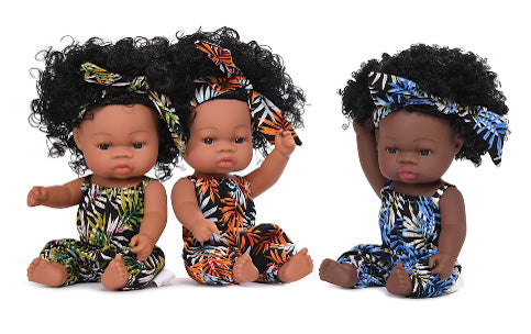 Doll: Black "Look Like Me"  Girl Dolls:  Cocoa, Coffee, Caramel and Sweet Cinnamon (Free Shipping)