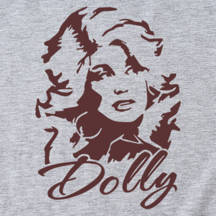 Dolly Fun Fashion Versatile Crew Neck Women's Short Sleeves