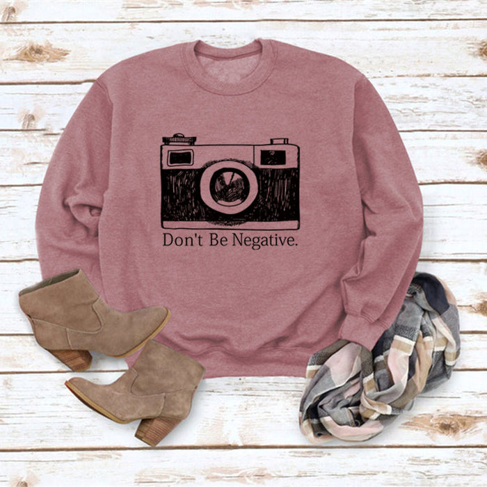 Rose gold sweater (black word color picture) / S