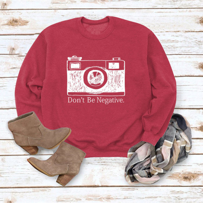Red sweater (white color picture) / S