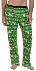 Don't Hog The Nog Moose Mug Lounge Pants-tvso