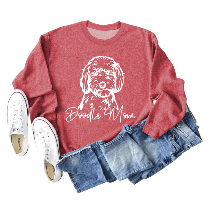Red sweater (white color picture) / S