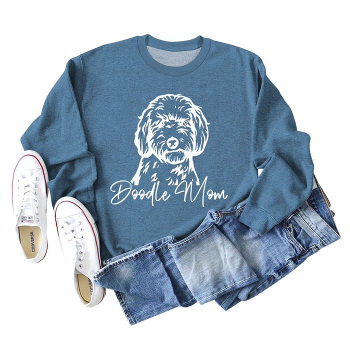Blue sweater (white color picture) / S