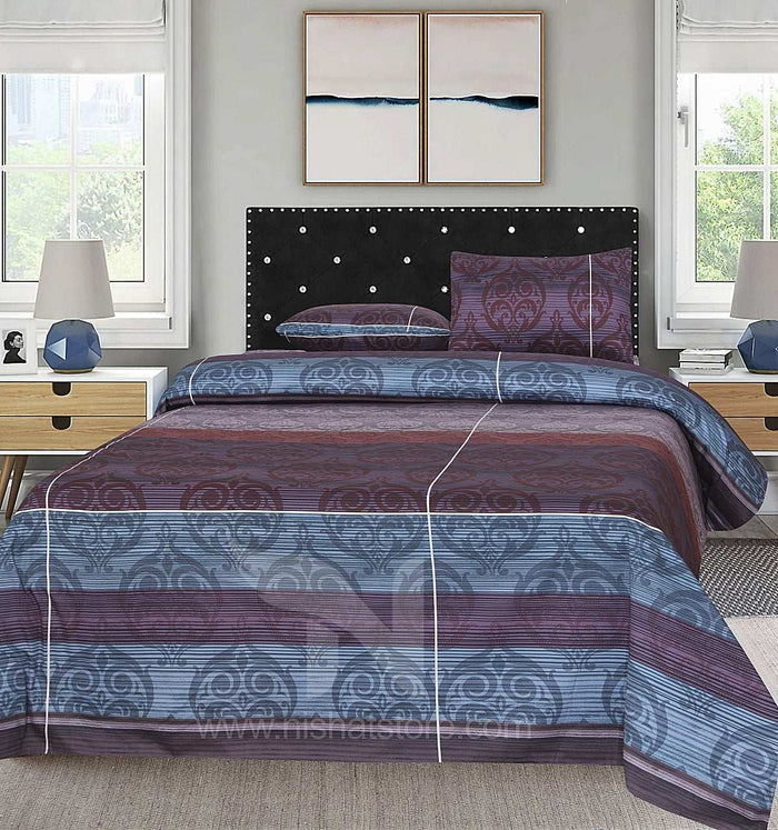 Double Bed Sheet Design NC-S 3602 - Nishat Creative Store