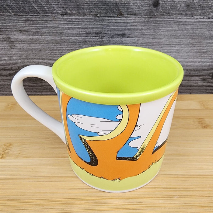 Dr. Seuss Coffee Mug Ceramic Tea Cup Oh The Places You'll Go 14 oz