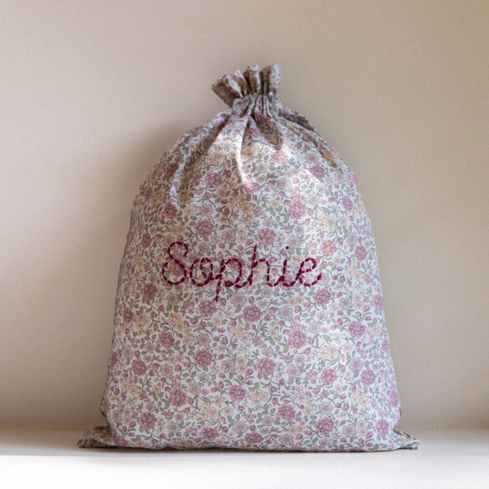 Drawstring bag - Flowers